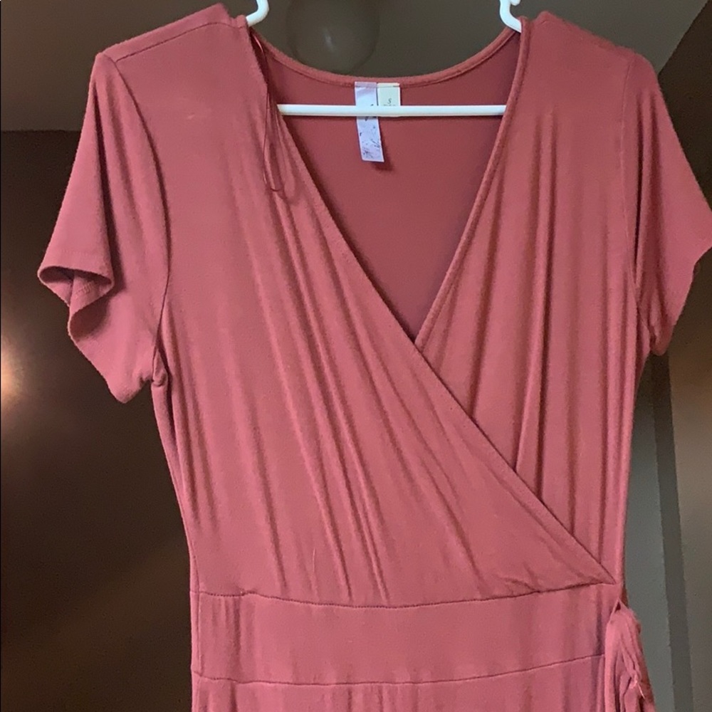 Midi copper dress